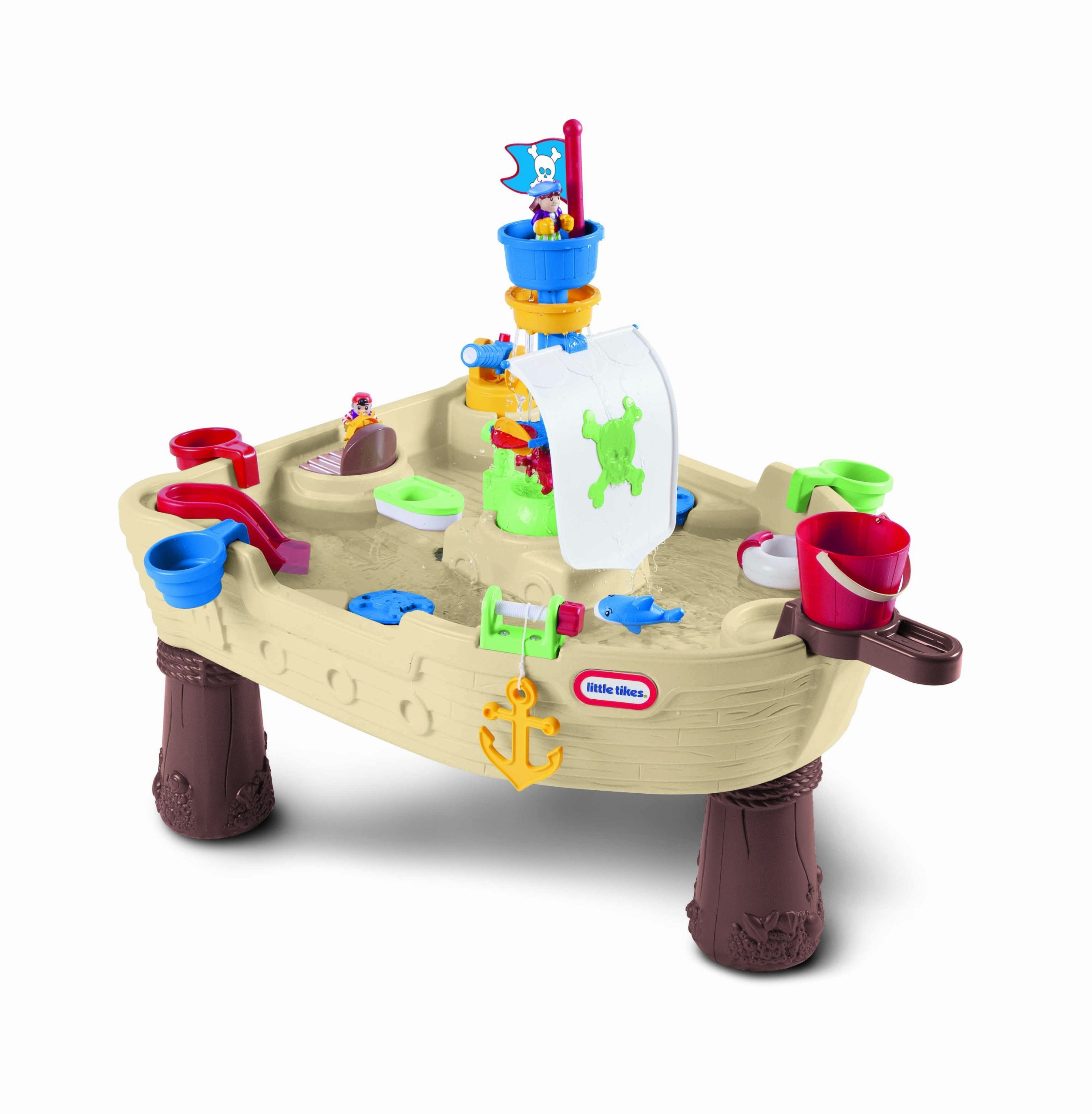 Details About Little Tikes Anchors Away Pirate Ship Water Play Table
