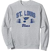 St. Louis Blues Retro Diamond Gray Officially Licensed Sweatshirt