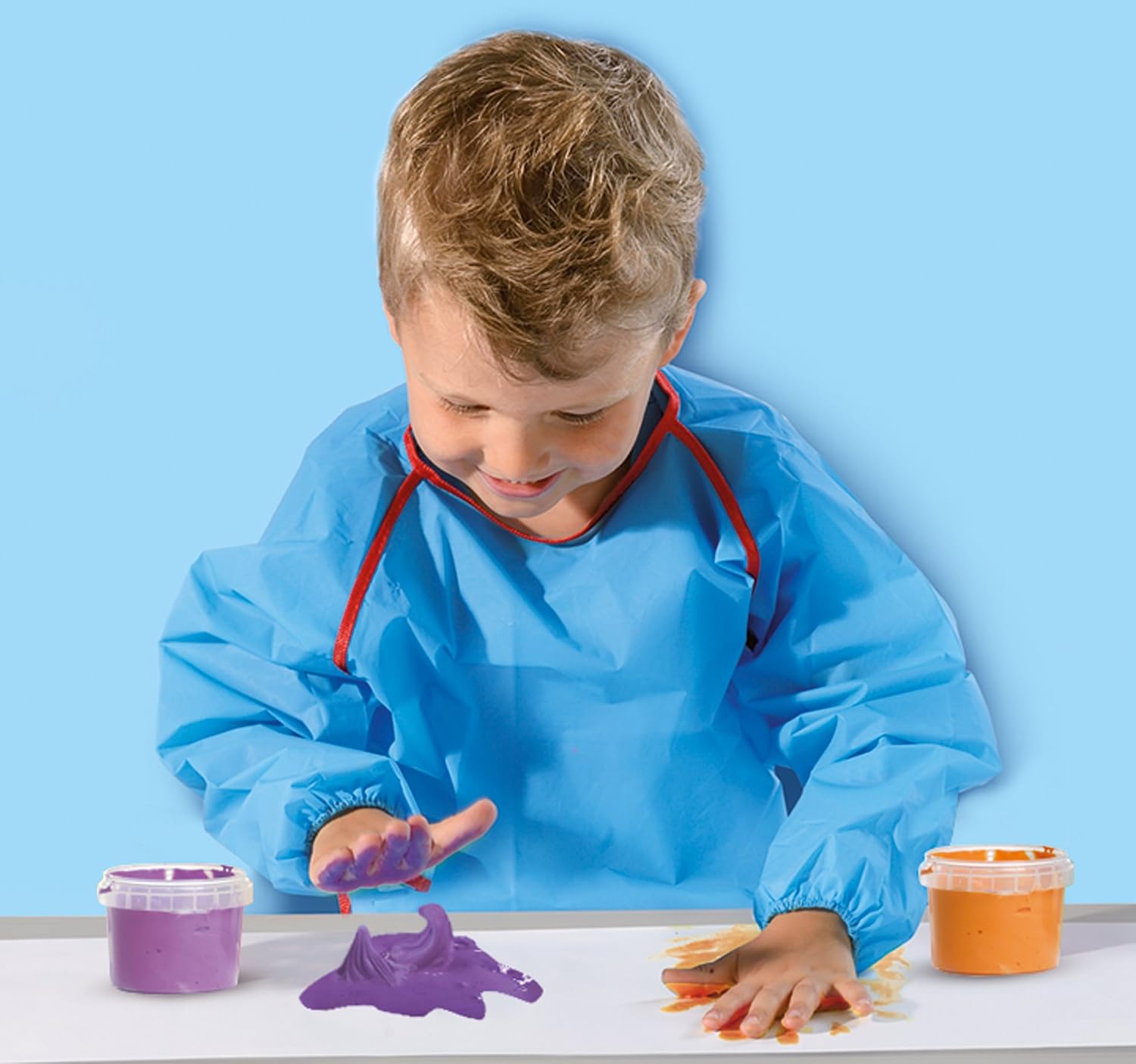 My first - Fluffy fingerpaint, Mixed, 440 ml (Pack of 1) - Image 5