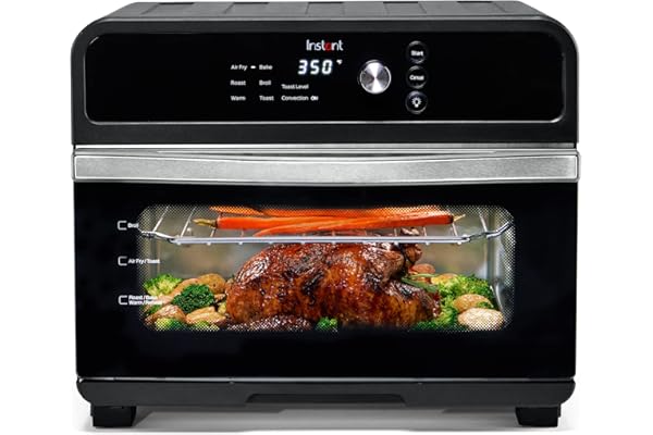 Instant Omni 19QT/18L Toaster Oven Air Fryer, 7-in-1 Functions, Fits 12" Pizza, Crisps, Broils, Bakes, Roasts, Toasts, Warms,