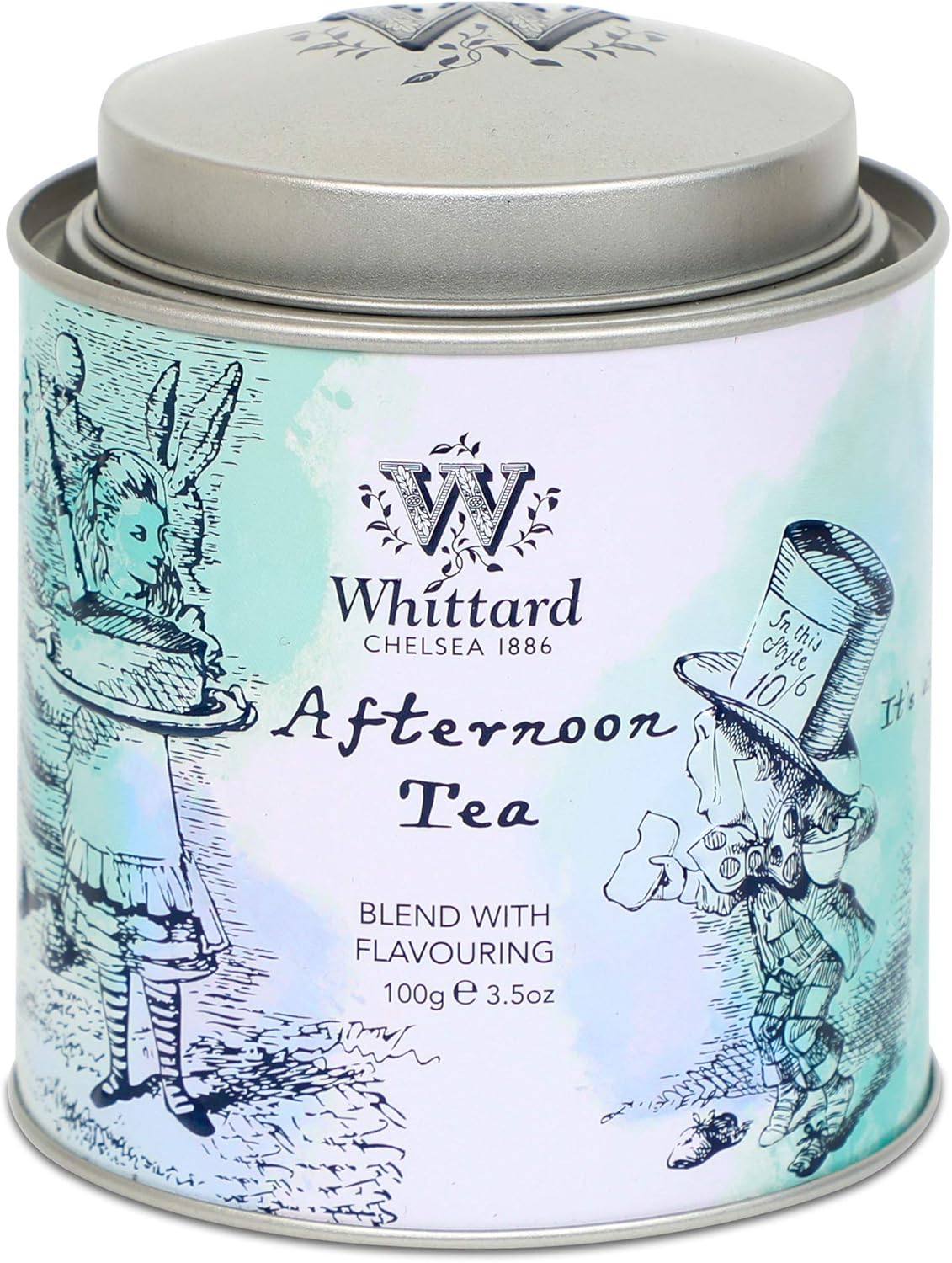 Whittard of Chelsea Alice Tea Caddy Afternoon Tea 100g Amazon.co.uk Grocery