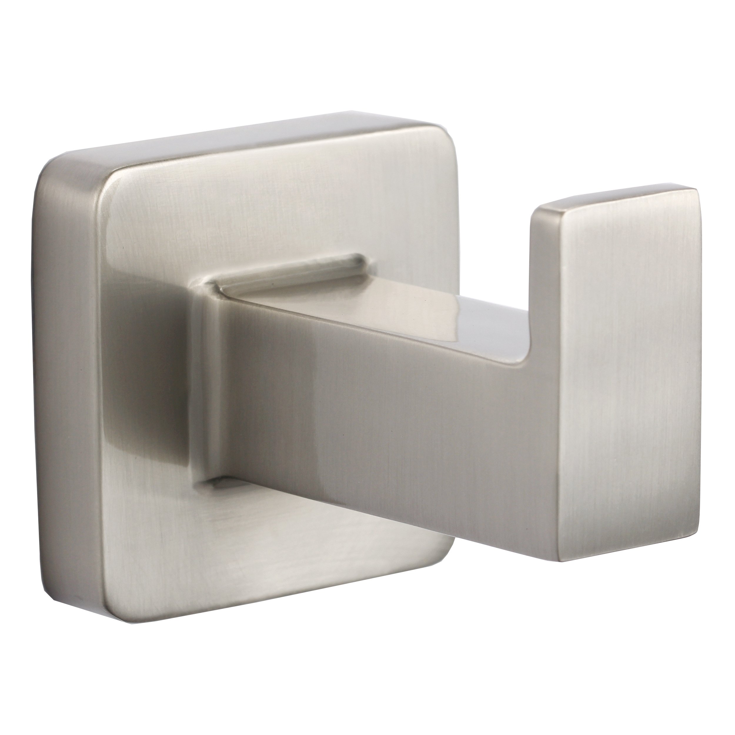 MSV "Satiniert Parma Zinc Coat Hook, Grey