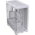 CORSAIR 3500X Mid-Tower ATX PC Case – Panoramic Tempered Glass – Reverse Connection Motherboard Compatible – No Fans Included – White