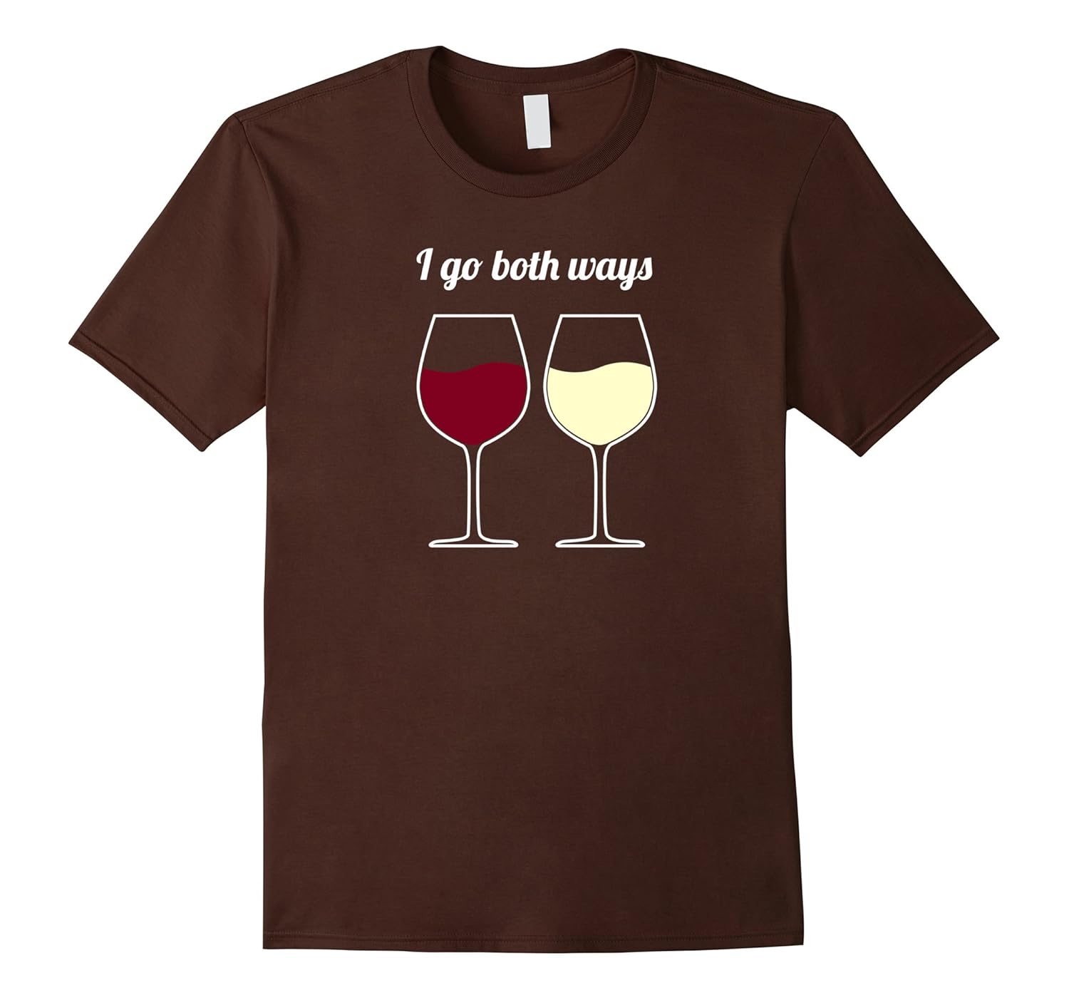 I Go Both Ways Wine Joke Gifts Wine Lover Novelty GIftsCD Canditee