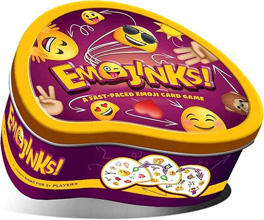 Amazon Emojinks 絵文字カードゲーム 家族用 楽しいカードゲーム 子供用 絵文字パーティーおもちゃ 男の子と女の子へのギフト カードゲーム トランプ おもちゃ