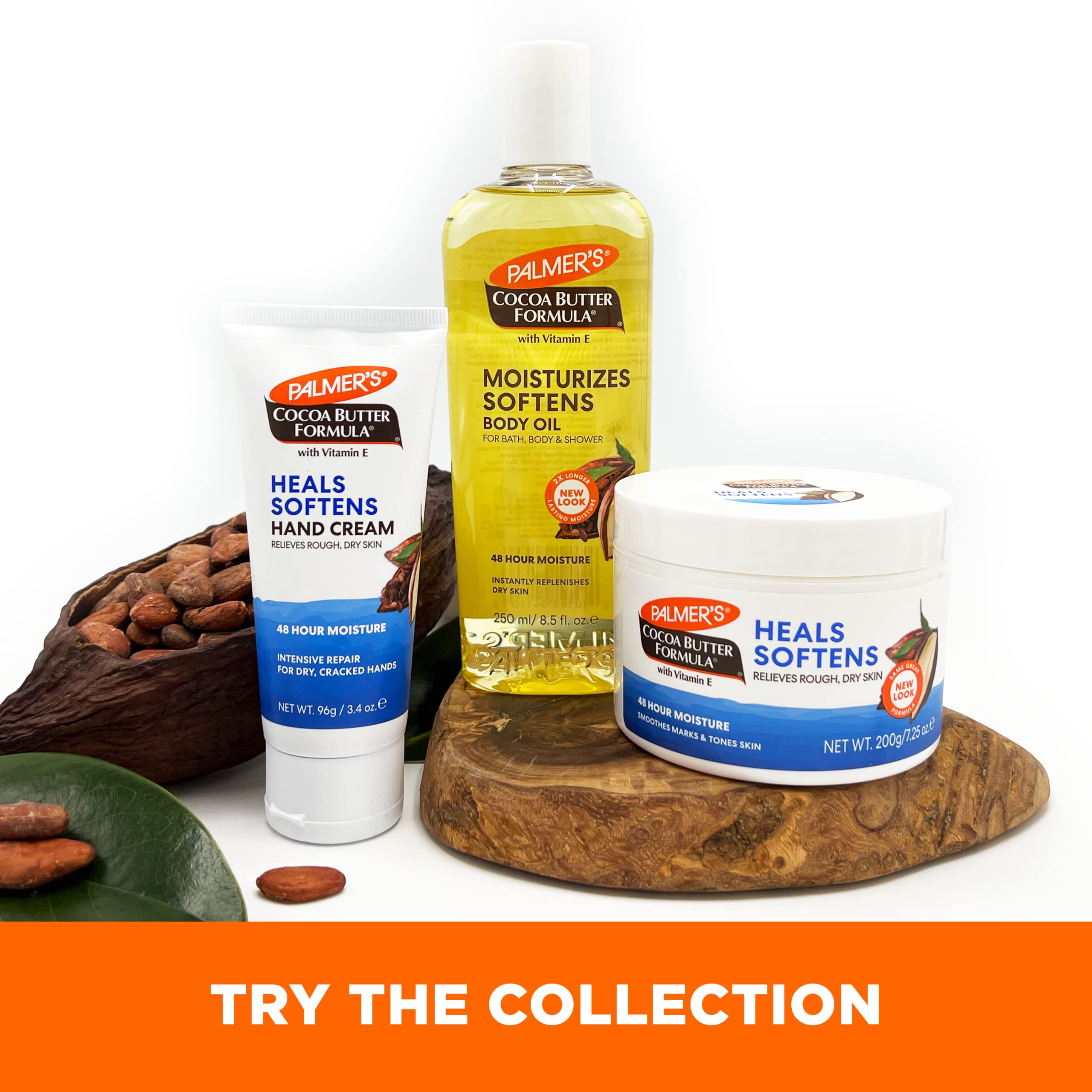 Palmer's Cocoa Butter Formula Hand Cream for Dry, Cracked Skin. Travel Size Hand Lotion, 3.4 Ounce