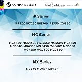 Colour Direct 550XL 551XL Compatible Ink Cartridges for Canon Pixma iP7250 view 2