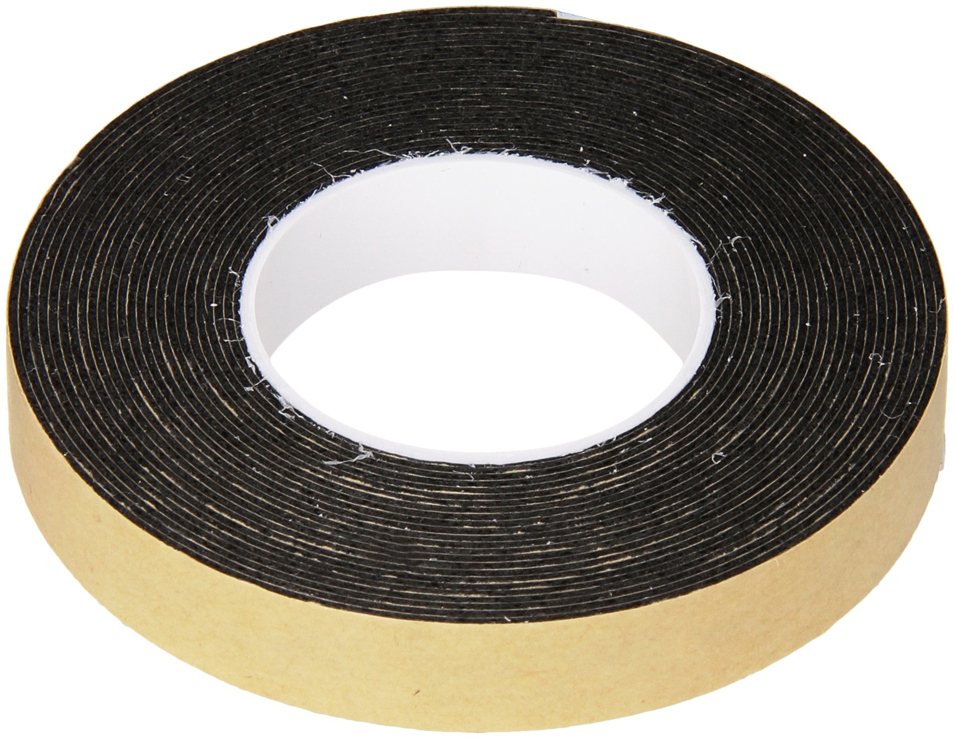 TapeCase 1/2-5-4492B 4492B 0.5in X 5yd Black Foam Tape (1 Roll)