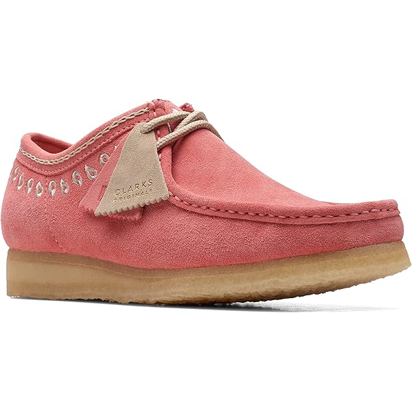 Amazon.com | Clarks Wallabee Coral Combi 8.5 D (M) | Chukka