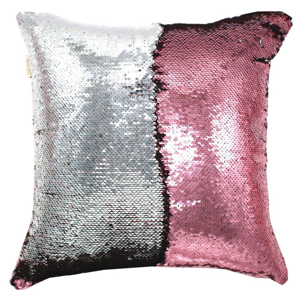 Buy Neysa Polyester Sequin Reversible Magic Glitter Mermaid Color