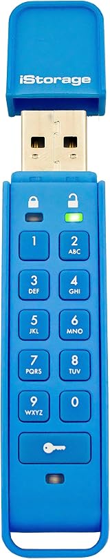iStorage datAshur Personal 32GB 256-bit AES USB 2.0 Drive view 3