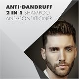 TONI&GUY Men Anti-Dandruff 2 in 1 Shampoo 250ml Cleanses Greasy Hair view 5