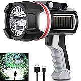 MOONASION Rechargeable Spotlight Flashlight, Super