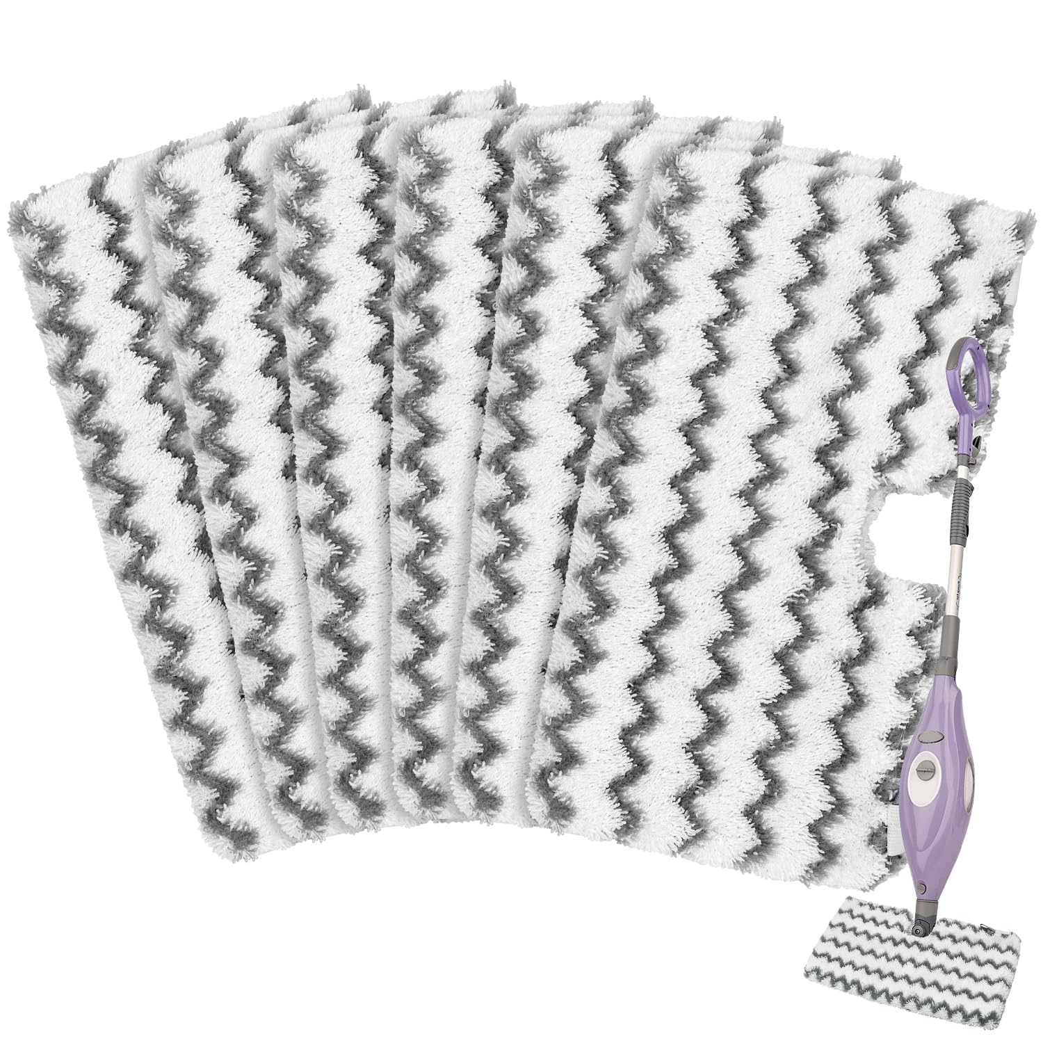 2 Panni Sostitutivi In Microfibra Per Pulitore A Vapore Shark – Compatibili Con Modelli S3501, S3601, S3901 E Simili