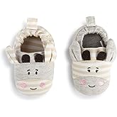 DEMDACO Giraffe Natural Brown 6-9 Months Cotton and Polyester Infant Bootie Socks