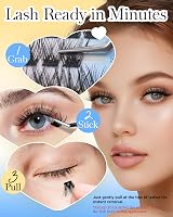 BEYELIAN Self Adhesive Eyelashes Clusters Press On Lashes Kit 10-16mm view 6