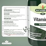 Natures Aid Vitamin B1 100mg Thiamine Tablets – 90 Vegan Tablets view 5