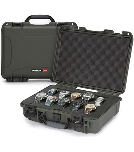 Amazon.com: NANUK 910 Waterproof Watch Case with Foam Insert