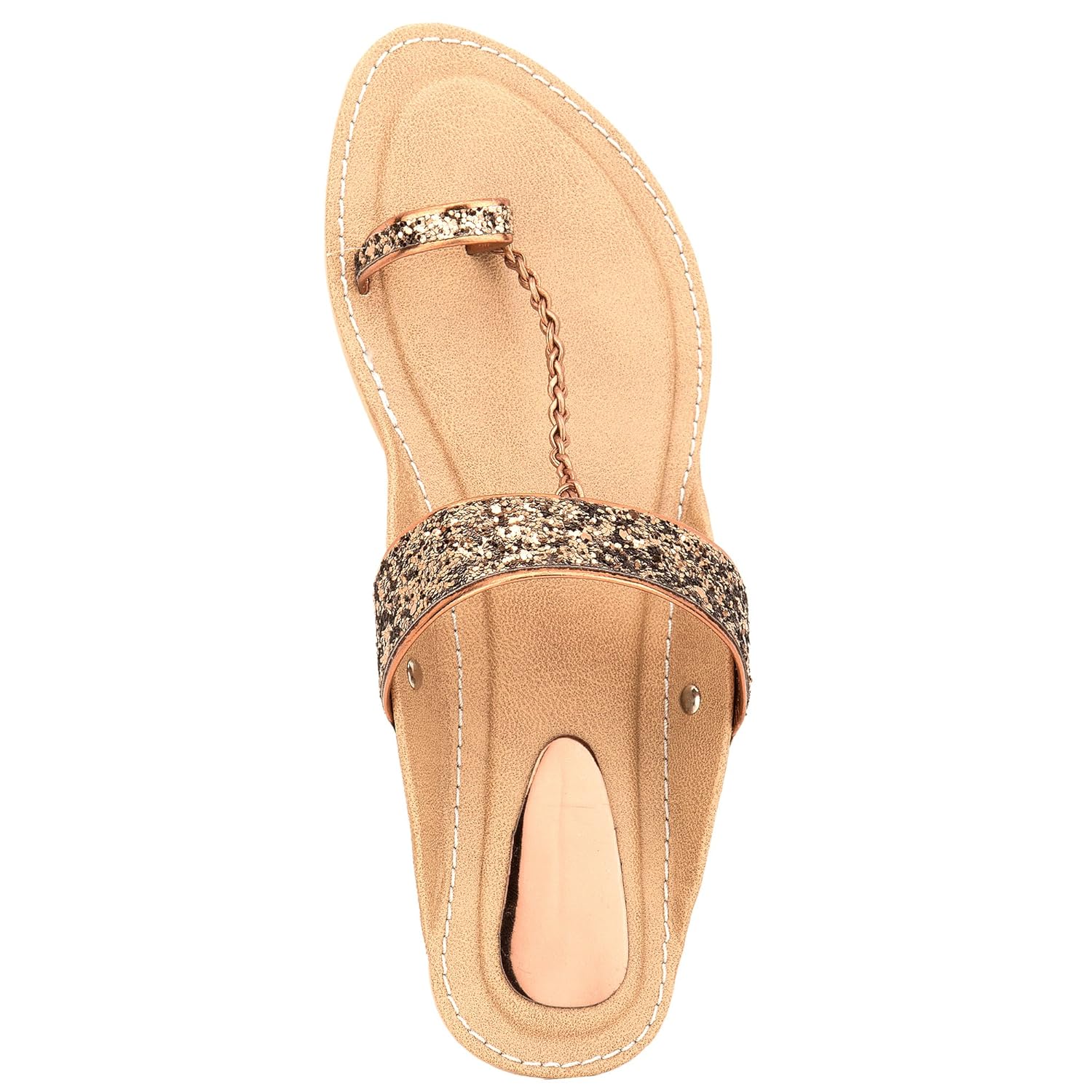 belleza women ethnic synthetic kolahpuri slippers