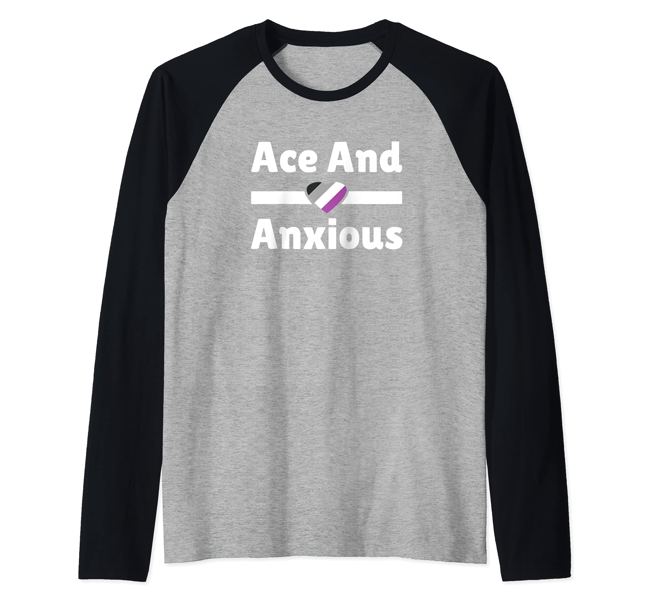 Ace and Anxious Raglan Baseball Tee