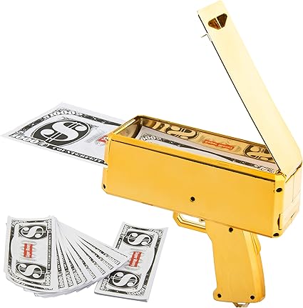 fake money gun