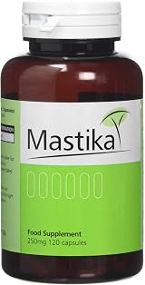 Mastika 250mg Mastic Gum 120 Capsules Brand Mastika Pack of 120 view 1