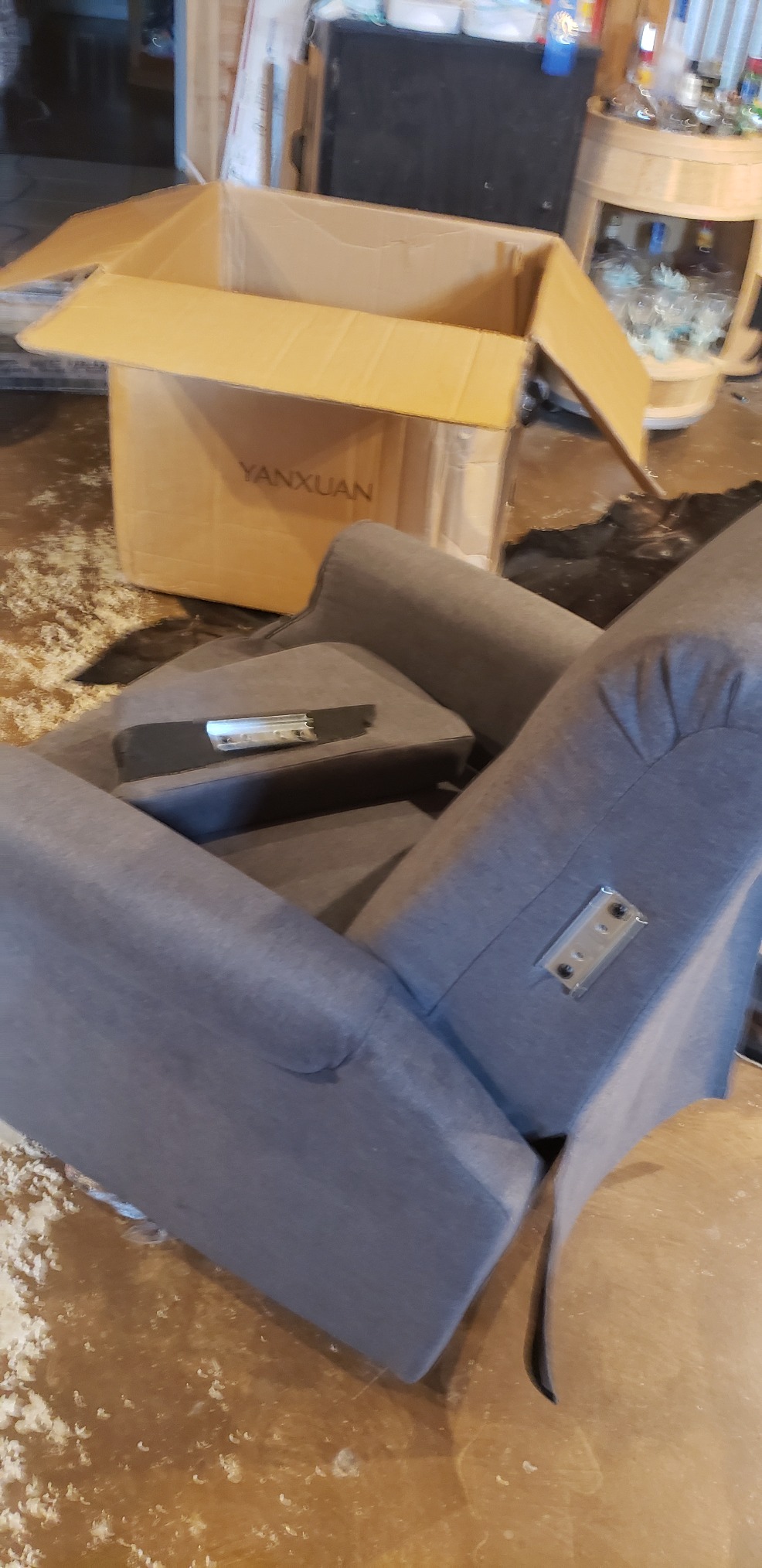 13/mo Finance YANXUAN Pushback Recliner Chair with Swivel Base