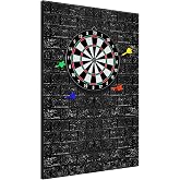 Hahafelt Felt Dart Board Wall Protectors, Cork Backboard Alternative
