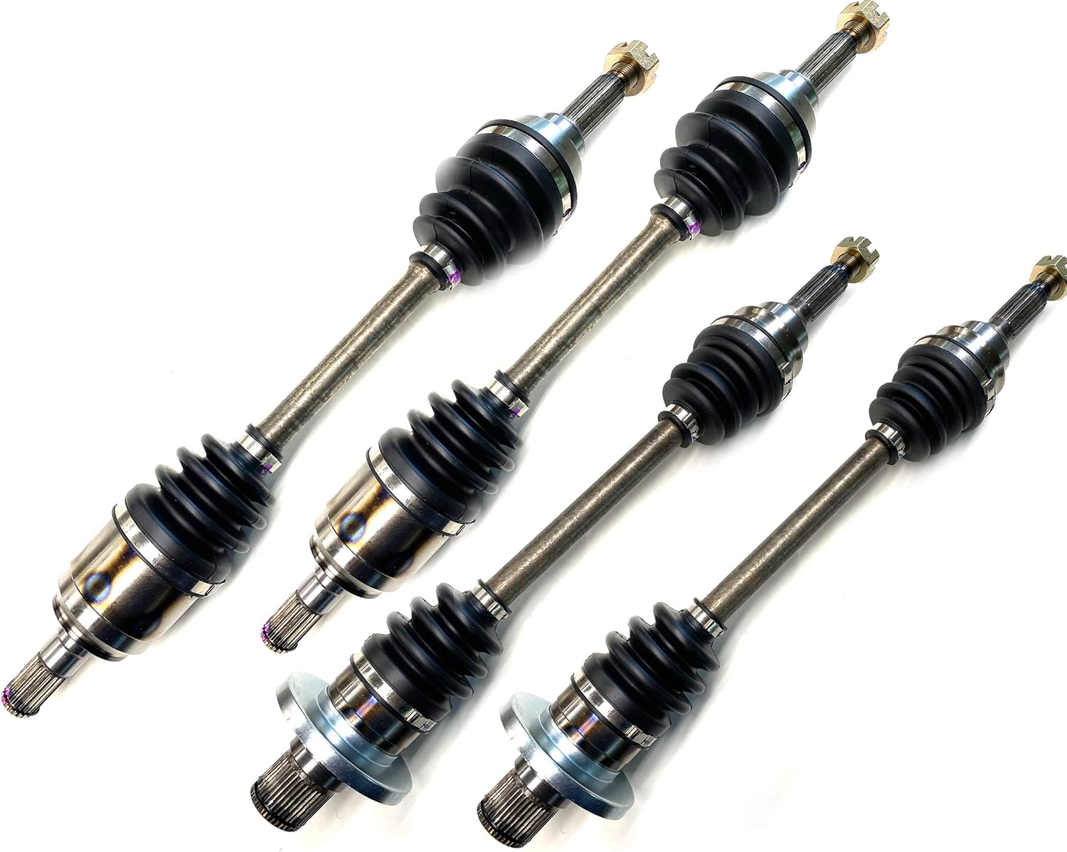 DTA Full Set 4 CV Axles Compatible with Suzuki King Quad
