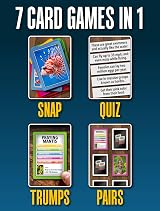 Smart Cards Animals 7 Games in 1 Travel Card Game 50 Cards 1-8 Players view 4