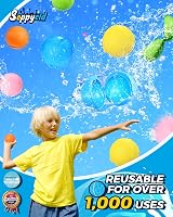 KOKODI 8Pcs Reusable Water Balloons Self Sealing Safe Silicone view 4