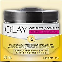 Olay Complete Daily Moisture Face Cream for Normal Skin Types with Vitamins E, Vitamin B3, Niacinamide and Vitamin C, 60 mL,