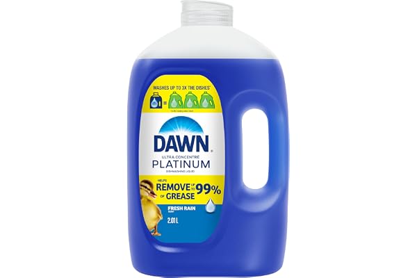 Dawn Platinum Refill Jug Dish Soap Fresh Rain, 2.01L