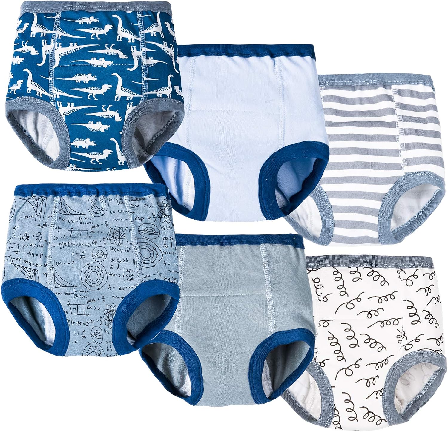 Pantaloni Uomo Eleganti Estivi Mutande Bambino Cotone - Confezione Da 6 Slip Per Ragazzi 2-13 Anni, Nuove Con Etichette Slip Ragazzo