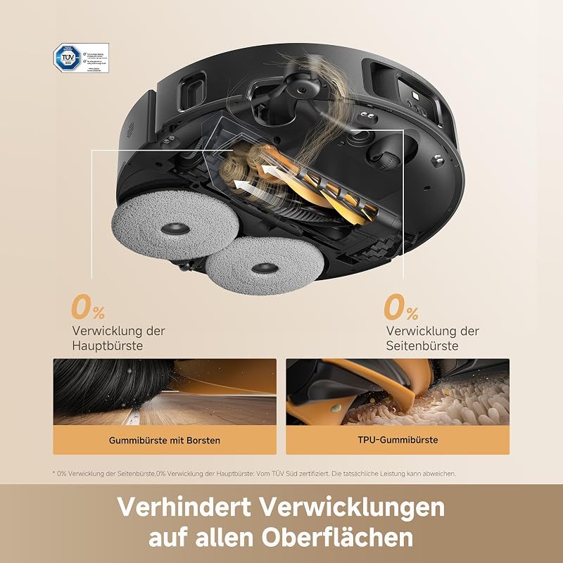 L50s Pro Ultra Saugroboter mit Wischfunktion, 30.000 Pa