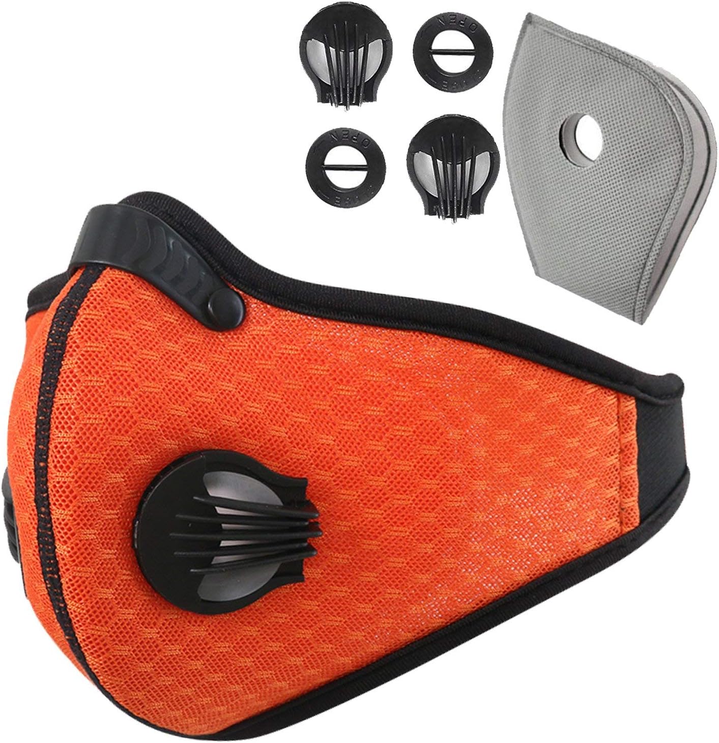 Dust Mask - Infityle Dustproof Mask, Reusable N95 Activated Carbon Dustproof Masks for Pollen Woodworking Construction Mowing Running Riding Outdoor Activities