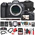 Canon EOS R6 Mirrorless Digital Camera (Body Only) (4082C002) + 64GB Memory Card + Case + Corel Software + 2 x LPE6 Battery +