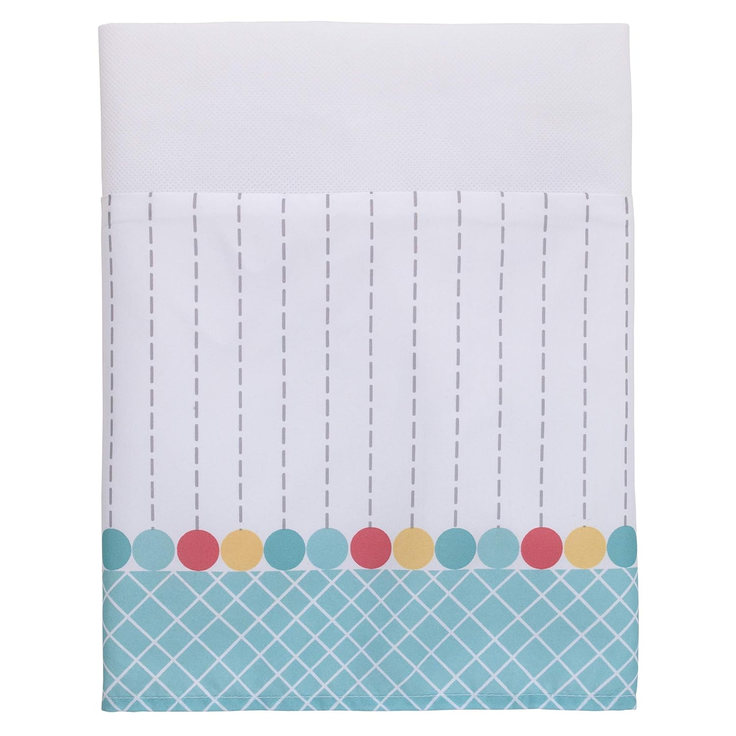 Disney Winnie The Pooh First Best Friend 4 Piece Nursery Crib Bedding Set, Aqua/Grey/White/Red : Baby