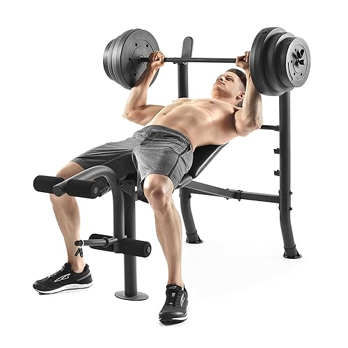 Golds Gym XR Combo GGBE99517 Weight Bench with 100 Vinyl