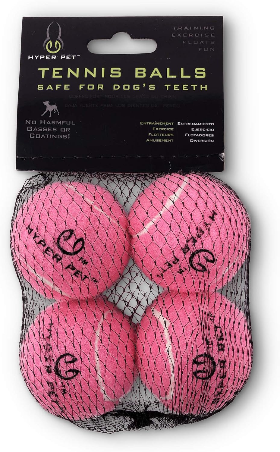 Pet Supplies : Hyper Pet Tennis Balls for Dogs, Pet Safe Dog Toys for Exercise and Training, Pack of 12, Green : 
