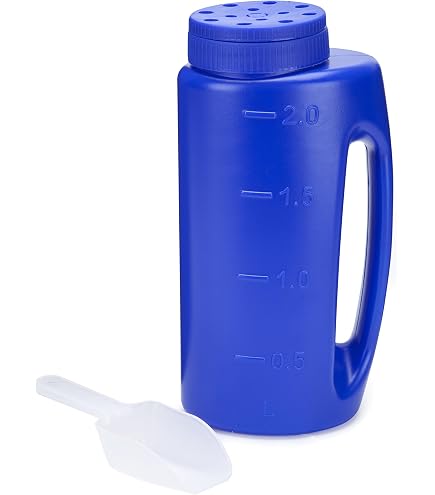 Épandeur De Sel Et De Neige 2 L Avec Pelle - Léger, Bleu, Pour Déneigement Et Dégivrage Des Allées Et Trottoirs - 6