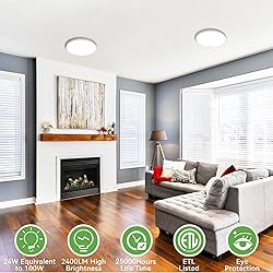 zemty LED Ceiling Light Flush Mount Super Slim 9