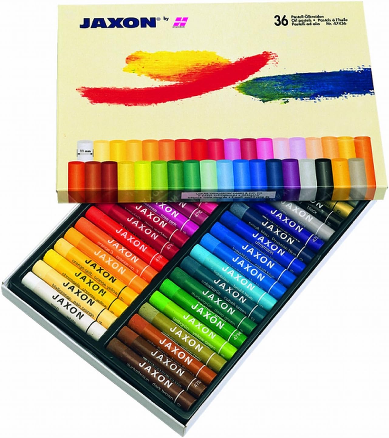 Honsel Art Products JAXON 47436 Oil Crayons 36-Pack