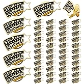 Tondiamo 50 Employee of The Month Star Pins Bulk Star Performer Appreciation Gifts for Staff Coworker Teacher Volunteer Recognition Pins Christmas Gifts Bulk for Team