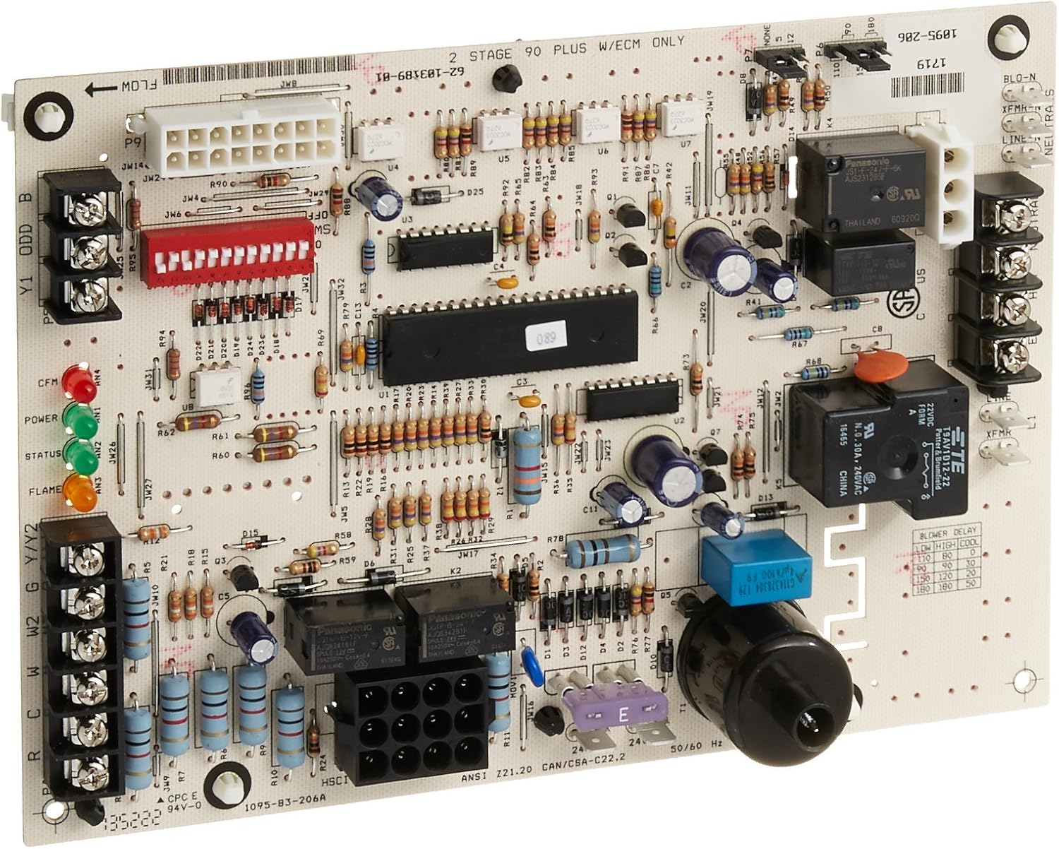 Protech 6210318901 Integrated Furnace Control Board, Building