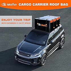 MeeFar Rooftop Cargo Carrier Car Roof Bag 21 Cubic