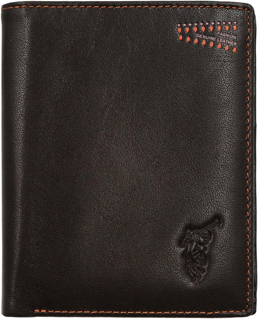 POLO SPORT Genuine Leather Bifold Wallet