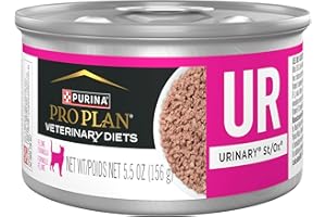 Purina Pro Plan Veterinary Diets UR Urinary St/Ox Feline Formula Wet Cat Food - (Pack of 24) 5.5 oz. Cans