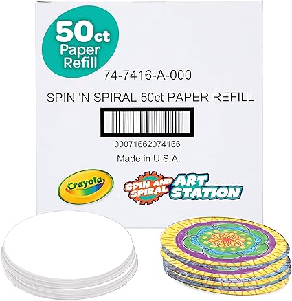 Crayola Spin \u0026 Spiral Refill Set, Paper 