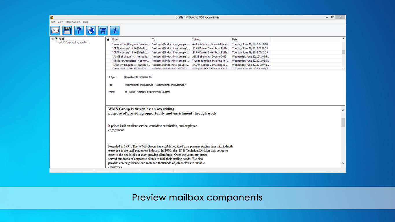 Stellar Converter for Mbox Software | SOHO | Convert MBOX to Outlook PST Files | 1 Device, 1 Yr Subscription | Instant Download (Email Delivery)